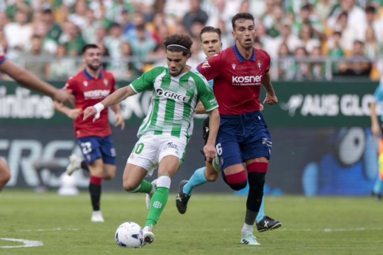 Full Match: Real Betis vs Osasuna (23:30 – 11/10)